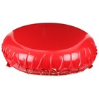 Тюбинг-ватрушка «Венок», диаметр чехла 107 см, тент/тент, цвет красный - Фото 5