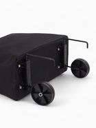 Сумка хозяйственная складная на кнопке, 2 колеса, 40×12×30 см, чёрная - Фото 7