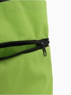 Сумка хозяйственная складная на кнопке, 2 колеса, 40×12×30 см, зелёная - Фото 14