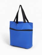 Сумка хозяйственная складная на кнопке, 2 колеса, 40×12×30 см, синяя - Фото 6