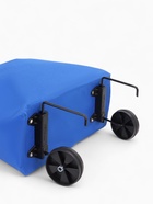 Сумка хозяйственная складная на кнопке, 2 колеса, 40×12×30 см, синяя - Фото 7