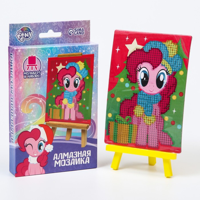 Алмазная мозаика для детей My Little Pony Пинки Пай - Фото 1