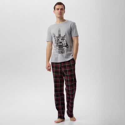 Пижама мужская KAFTAN Hard, размер 52