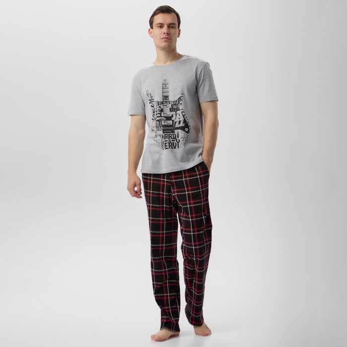 Пижама мужская KAFTAN Hard, размер 54