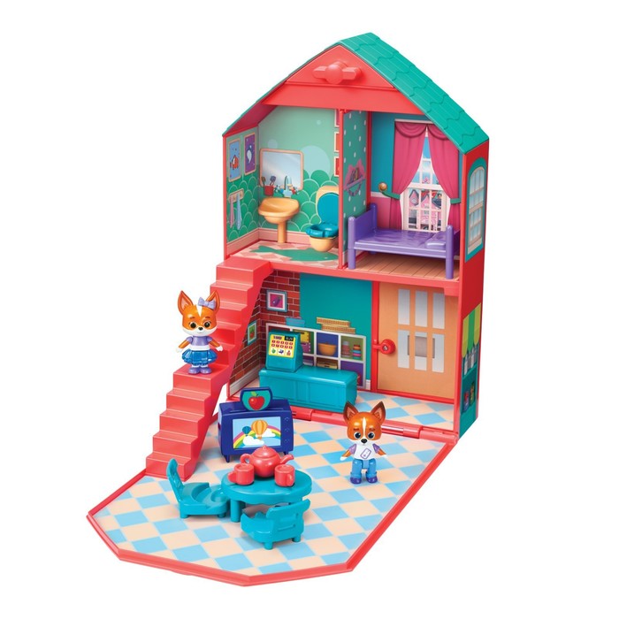 Игровой набор «Дом- магазин Дэна и Мии» Кошечки-Собачки 51827