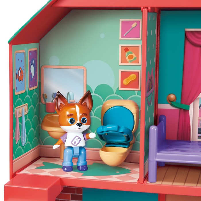 Игровой набор «Дом- магазин Дэна и Мии» Кошечки-Собачки 51827