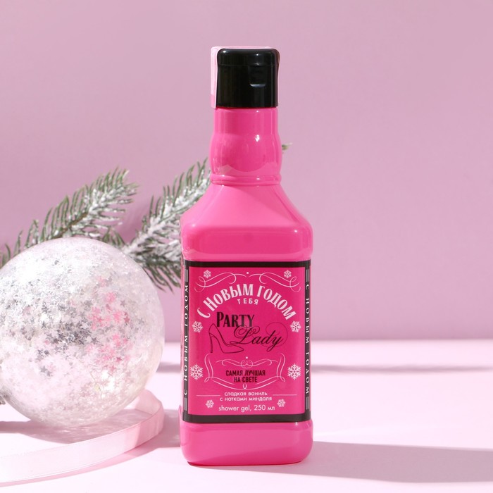 Набор "С Новым годом": гель для душа во флаконе виски 250 мл, для него и для нее 24966