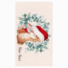 Полотенце «Этель» Happy year, 40×73 см, 100% хлопок, вафля 160 г/м²  (артикул 7182053)  большой выбор товаров оптом и в розницу по низким ценам с доставкой