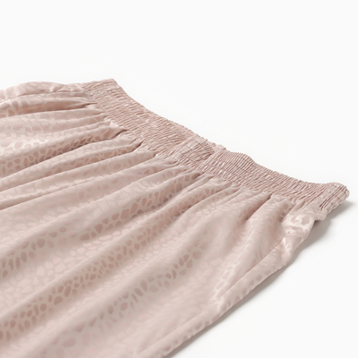 Пижама женская (рубашка, брюки) KAFTAN «Леопард», цвет кофейный, размер 40-42