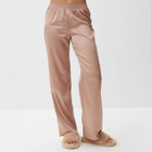 Пижама женская (рубашка, брюки) KAFTAN "Леопард", золотой, размер 44-46 - Фото 5
