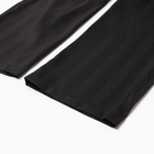 Пижама женская (рубашка, брюки) KAFTAN "Полоска", черный, размер 48-50 - Фото 10