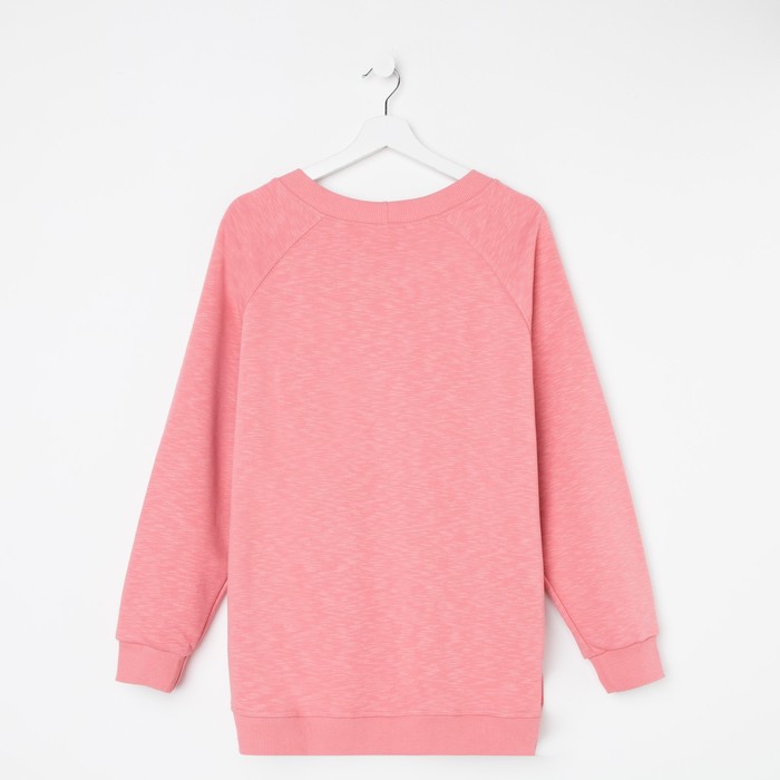 Свитшот женский, цвет розовый, размер 48 51831