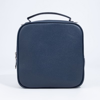 Сумка женская TEXTURA, саквояж, маленький размер, цвет синий