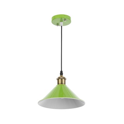 Светильник 1244/1GR E27 40Вт зеленый 22х22х8,5-108 см