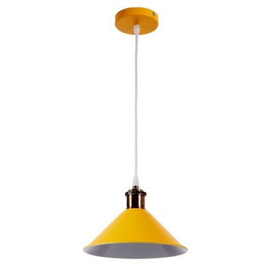 Светильник BayerLux 1244/1YL E27 40 Вт желтый 22×22×8.5-108 см