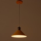 Светильник BayerLux 1244/1YL E27 40 Вт желтый 22×22×8.5-108 см - Фото 3
