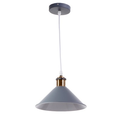 Светильник BayerLux 1244/1GY E27 40 Вт серый 22×22×8.5-108 см