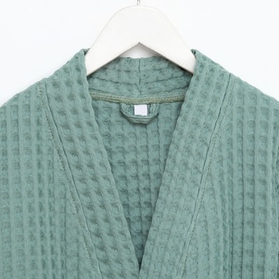 Халат вафельный детский «Крошка Я» Boho, размер 30 (98-104 см), зелёный