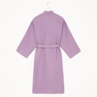 Халат вафельный женский удлинённый Этель «Boho» размер 54-56, цвет сиреневый, 100% хлопок, 290 г/м² - Фото 9