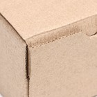 Коробка самосборная, белая, 15 х 15 х 10 см - Фото 3