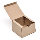 Коробка самосборная, белая, 15 х 15 х 10 см - Фото 4