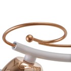 Люстра 1083/2WT+GD 40 Вт Е27 белый-золото 46×15×24 см BayerLux - фото 5017679