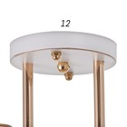 Люстра 1083/2WT+GD 40 Вт Е27 белый-золото 46×15×24 см BayerLux - фото 5017680