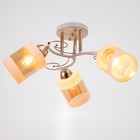 Люстра 1083/3WT+GD 40Вт Е27 белый-золото 48х48х24 см BayerLux - фото 21412121