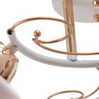 Люстра 1083/3WT+GD 40Вт Е27 белый-золото 48х48х24 см BayerLux - фото 21412124