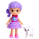 Кукла малышка «Лилиан» с питомцем, МИКС - Фото 1