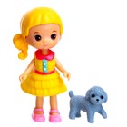 Кукла малышка «Лилиан» с питомцем, МИКС - Фото 4