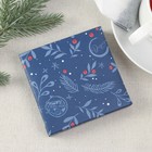 Подставка для чайных пакетиков новогодняя «Снежинка», 8.7×8.7 см - Фото 4