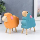 Сувенир керамика "Барашки" набор 2 шт 10,8х3,6х11,3 см 11,5х3,7х10,2 см - фото 41688531