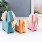 Сувенир керамика "Семья слонов" набор 3 шт 12,8х9х13,8 см 8,5х6,7х8,8 см 11х9х10,8 см - фото 21412375