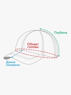 Кепка плетёная для девочки MINAKU цвет коричневый, р-р 50-52 - Фото 7
