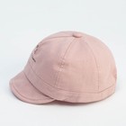 Кепка детская MINAKU цвет розовый, размер 46-48 - фото 24237631