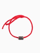 Браслет-амулет на нити «Красная нить» руна творчество, красный с чернёным серебром, 41 см - Фото 2