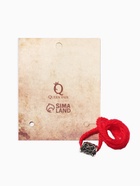 Браслет-амулет на нити «Красная нить» руна творчество, красный с чернёным серебром, 41 см - Фото 4