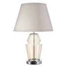 Лампа настольная 16710/1 E27 40Вт хром 40х40х61 см RISALUX - фото 24380871