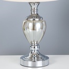 Лампа настольная 16713/1 E27 40 Вт хром 28×28×50 см RISALUX - Фото 8