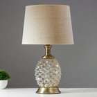 Лампа настольная 16714/1 E27 40 Вт бронза 30×30×50 см RISALUX - Фото 1