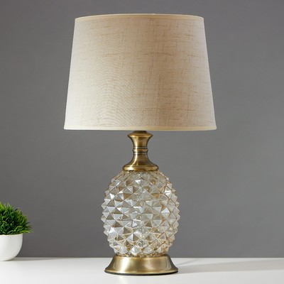 Лампа настольная 16714/1 E27 40 Вт бронза 30×30×50 см RISALUX