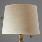 Лампа настольная 16714/1 E27 40 Вт бронза 30×30×50 см RISALUX - Фото 4