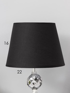 Лампа настольная 16715/1BR E27 40 Вт хром 22.5×22.5×36 см RISALUX - Фото 4