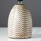 Лампа настольная 16720/1 E14 40Вт шоколадный 16,5х16,5х28 см RISALUX - фото 21412608