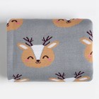 Набор "Крошка Я" Олененок, плед 90х90 см, носки10-12р-р - фото 804652828