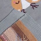 Набор "Крошка Я" Олененок, плед 90х90 см, носки10-12р-р - фото 804652830