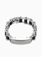 Браслет мужской «Стальной», рельсы, 20.5 см, серебряный - Фото 1