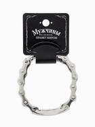 Браслет мужской «Стальной», рельсы, 20.5 см, серебряный - Фото 5