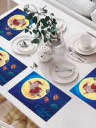 Салфетка на стол Доляна «Новый год 2026», 41×26 см - Фото 3